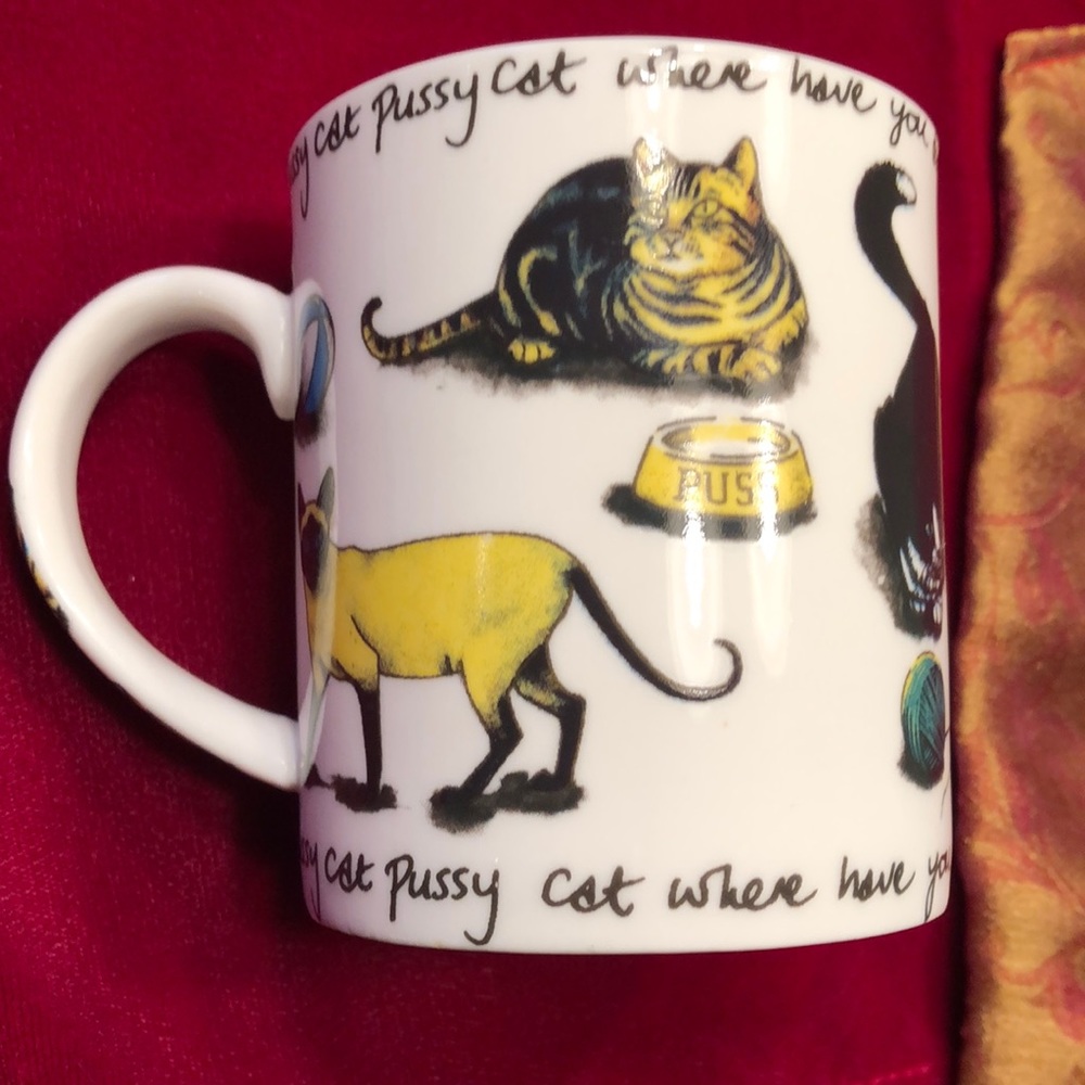 Cardew design pussy cat mug